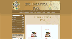 Desktop Screenshot of numismaticapaz.com